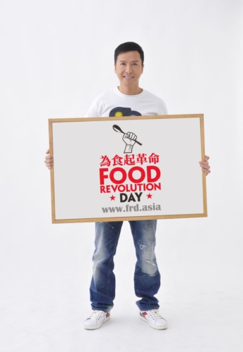 Donnie Yen Joins JO’s Food Revolution Campaign