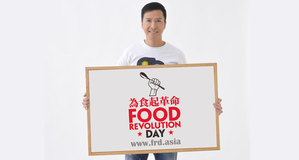 Donnie Yen Joins Jamie Oliver for Food Revolution in Asia