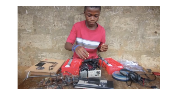 13-year-old genius from Sierra Leone builds generators out of scrap, makes you feel dumb