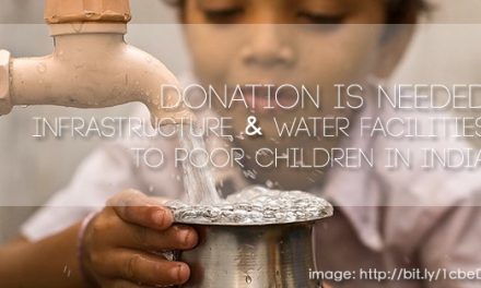 Donation: Infrastructure and Water Facilities to Poor Children in India