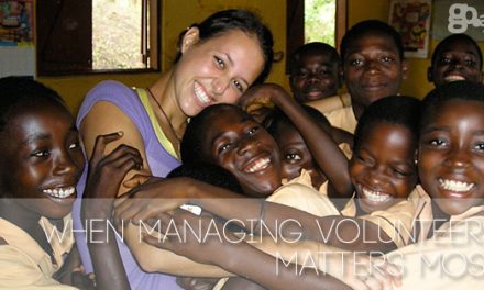 When Managing Volunteers Matters Most