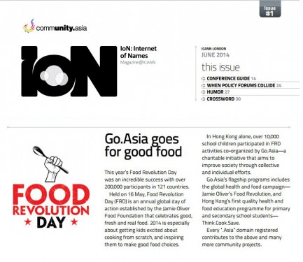 Go.Asia 發起飲食革命