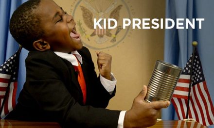 兒童總統 宣揚樂觀人生態度