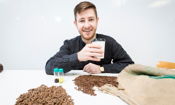 Arthur Kay Turns Coffee Waste into “Gold”